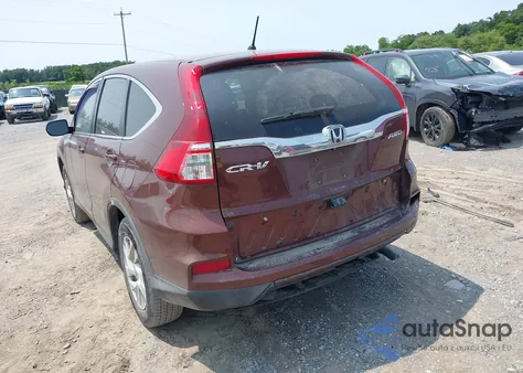 2015 Honda Cr-V Ex из США, поврежденный, VIN 2HKRM4H55FH649503